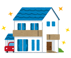 マイホームのイラスト